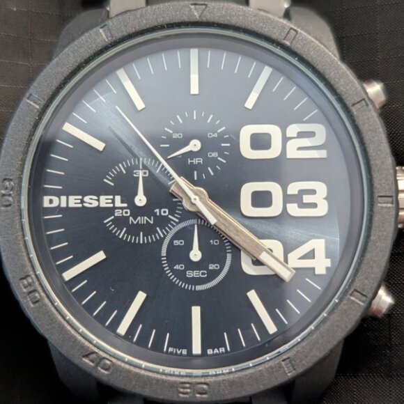 Diesel Double Down Men's Grey 52mm Watch - DZ4269 - Picture 1 of 6